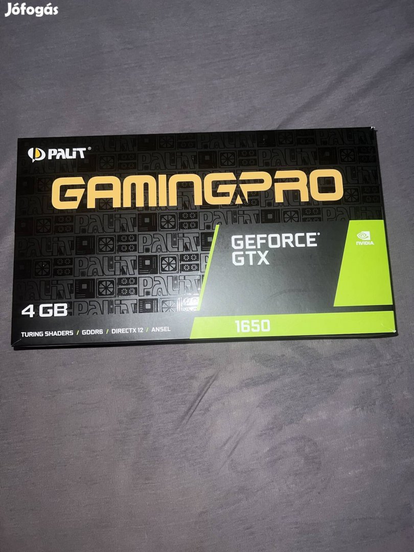 Palit Geforce Gtx 1650 Gamingpro DDR6  vid
