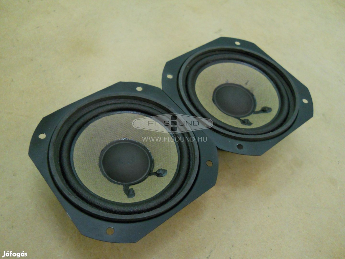 Palladium 400 ,250W,8ohm,9cm-s zárt középsugárzó pár fekete porsapka