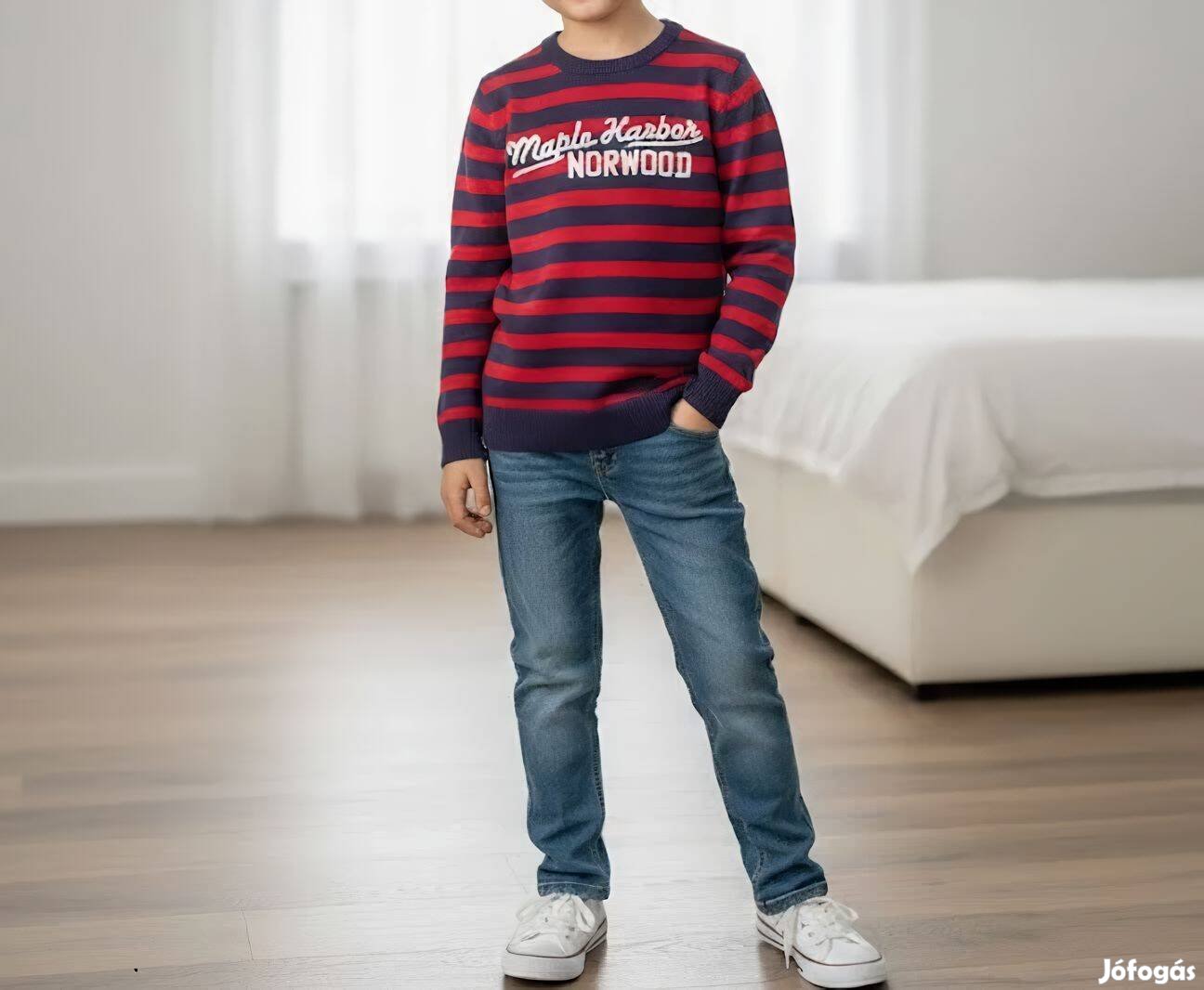 Palomino kisfiú pulóver 128 - kényelmes felső