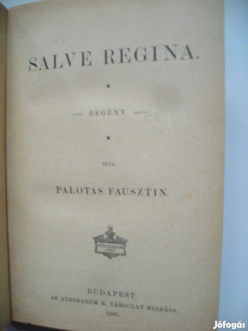 Palotás Fausztin: Salve Regina