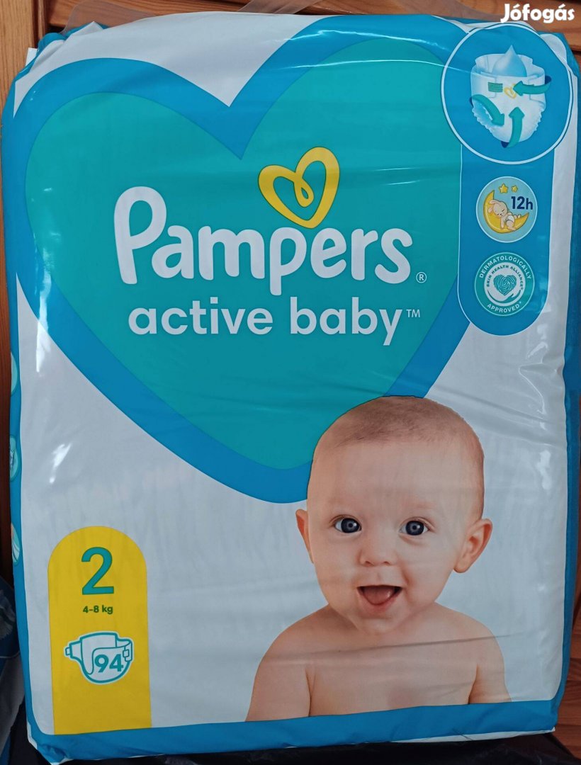 Pampers Active Baby 2-es 94 db-os pelenka