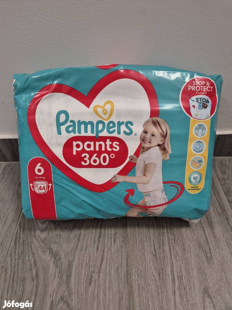 Pampers Pants pelenka 6 os 44 db