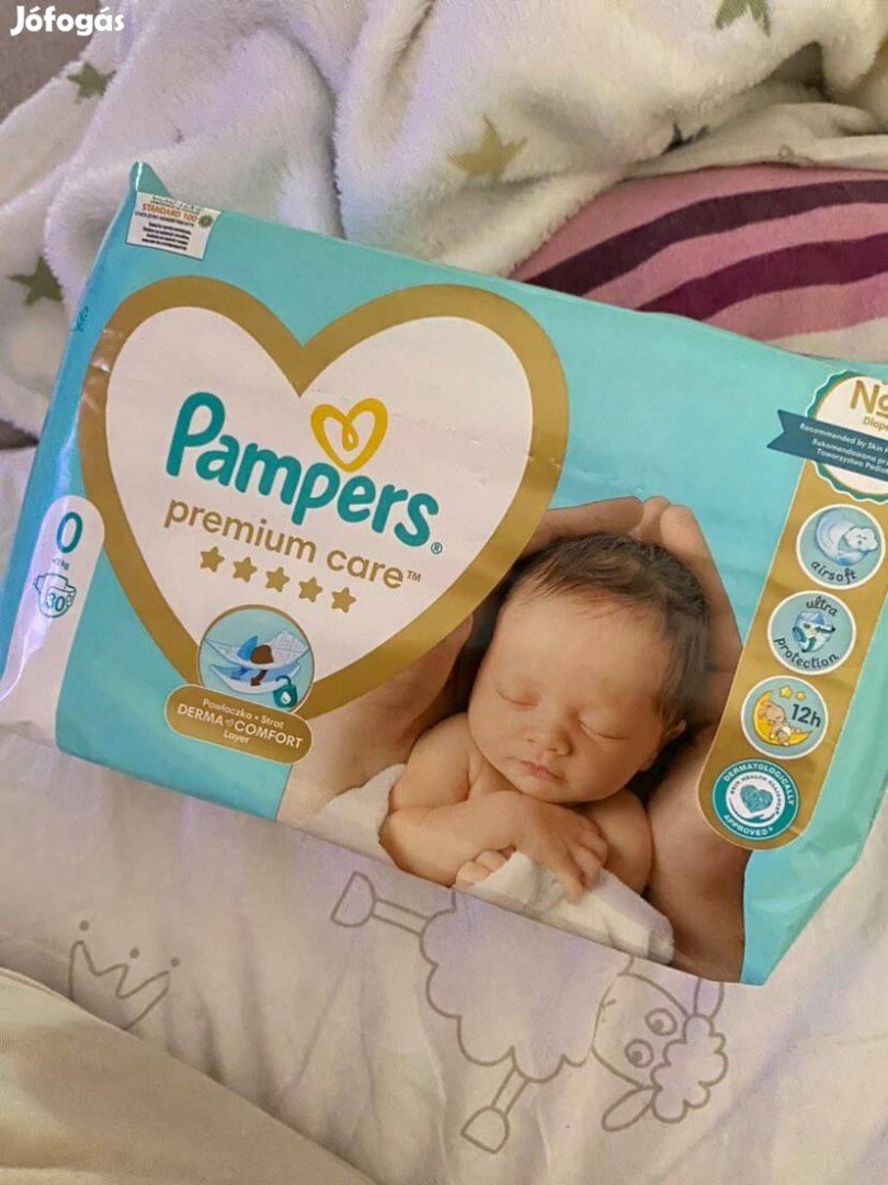 Pampers pelenka 0-s méret