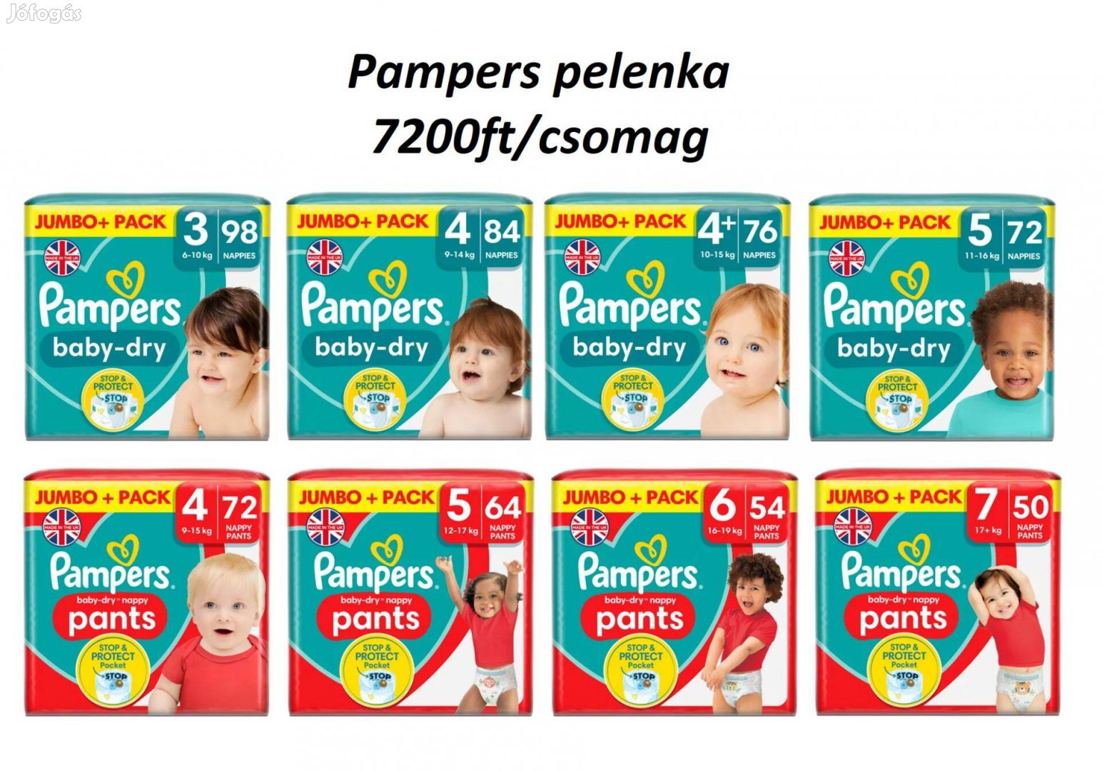 Pampers pelenka