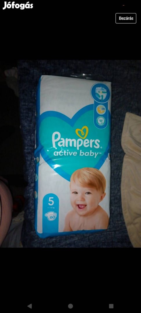 Pampers pelenka 