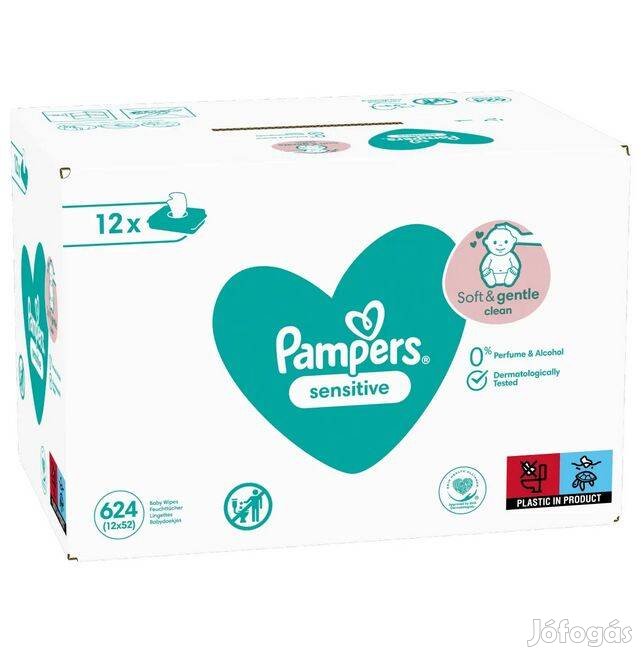 Pampers törlőkendő