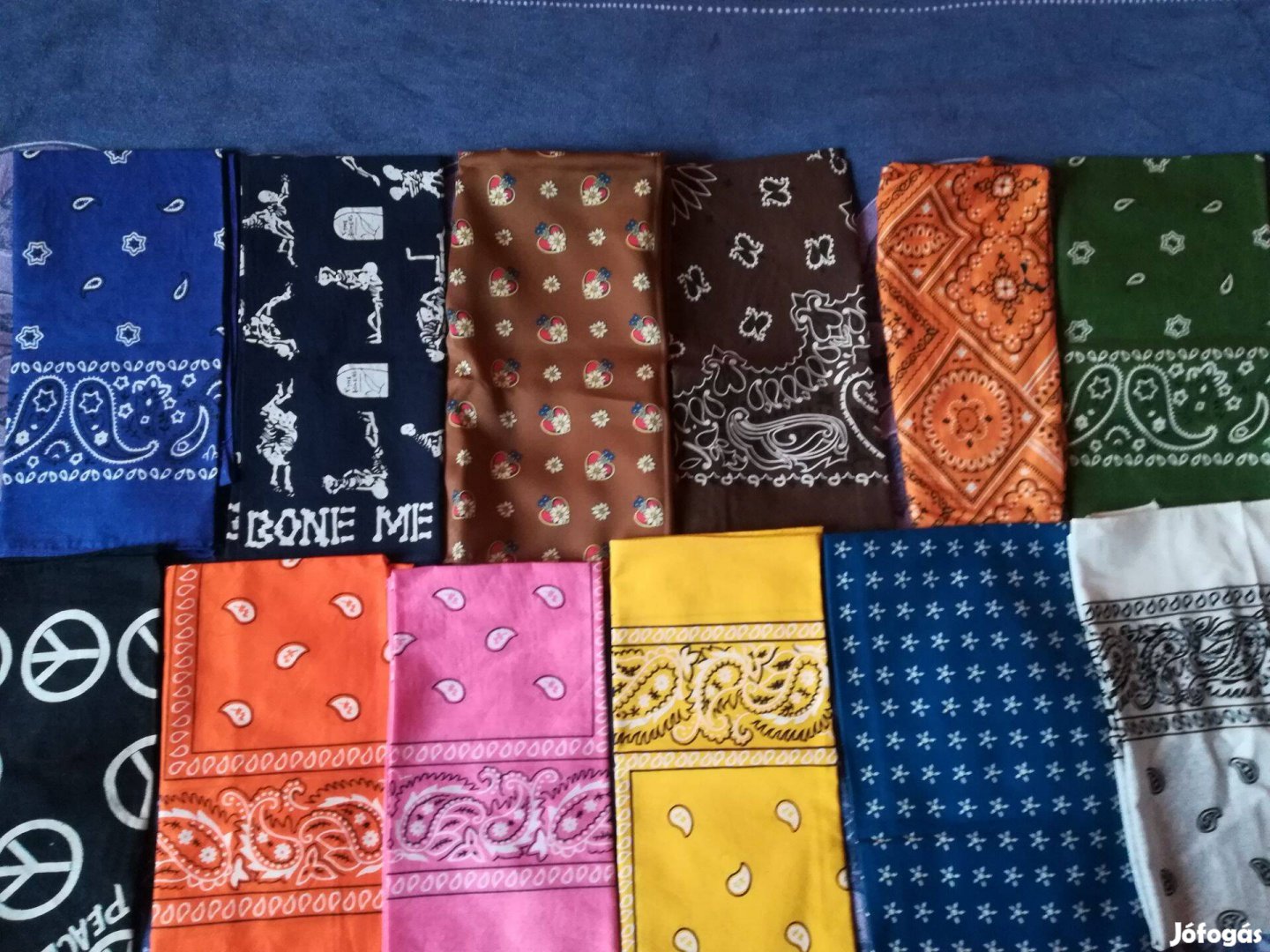 Pamut,vászon kendők,többféle színben újak,olcsón!73