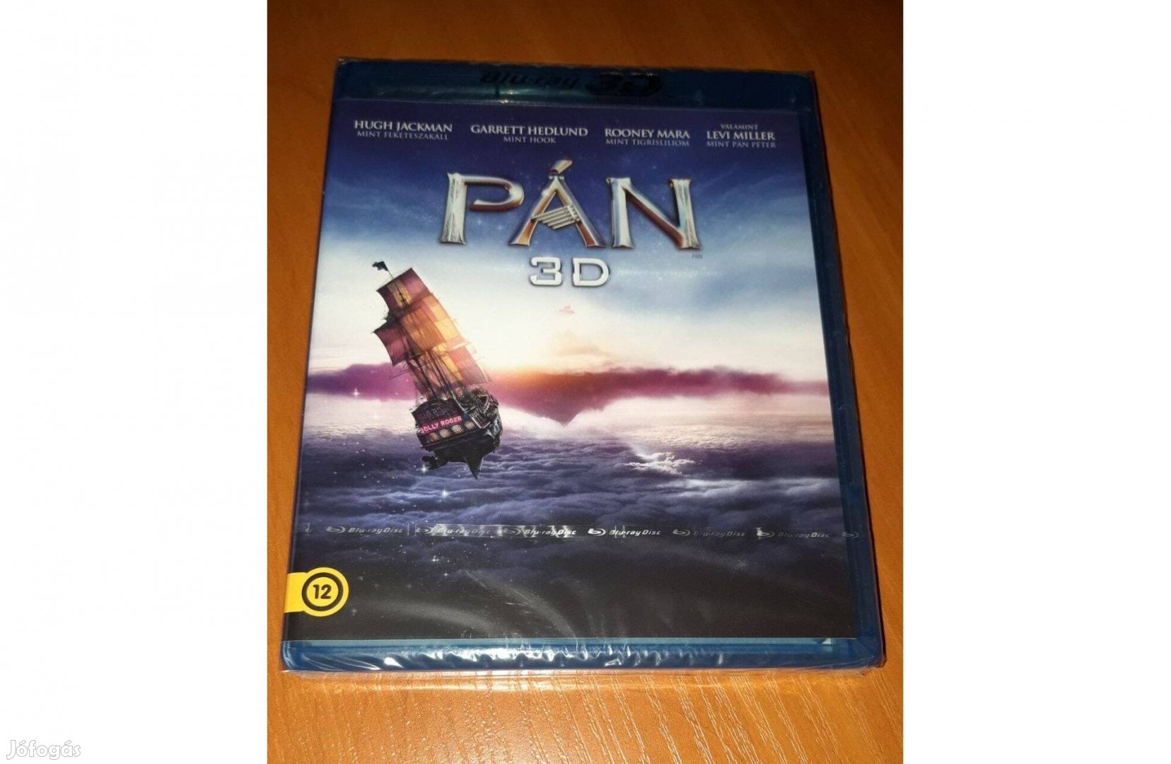 Pán 3D, új bontatlan Blu-ray