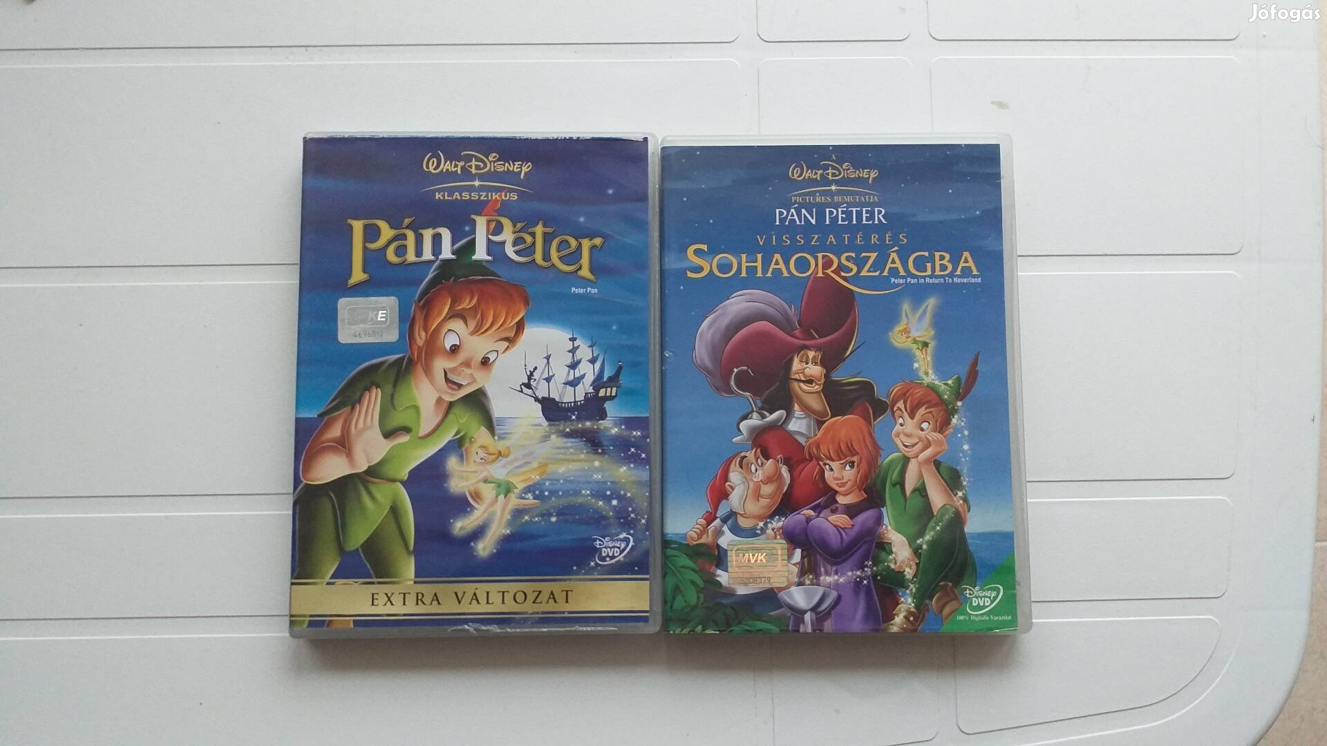 Pán Péter 1-2  Walt Disney mese DVD 