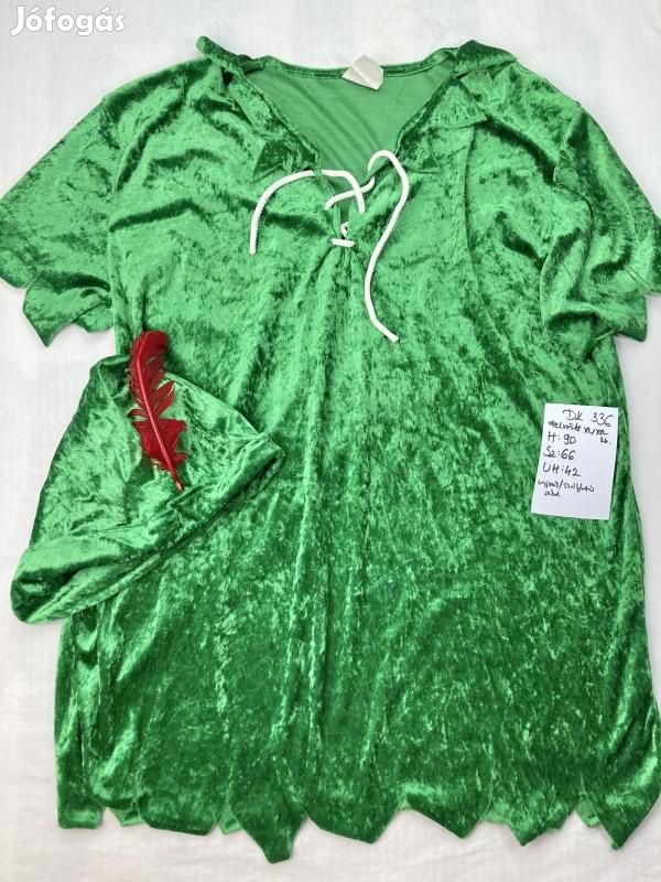 Pán Péter jelmez, felnőtt jelmez DK336