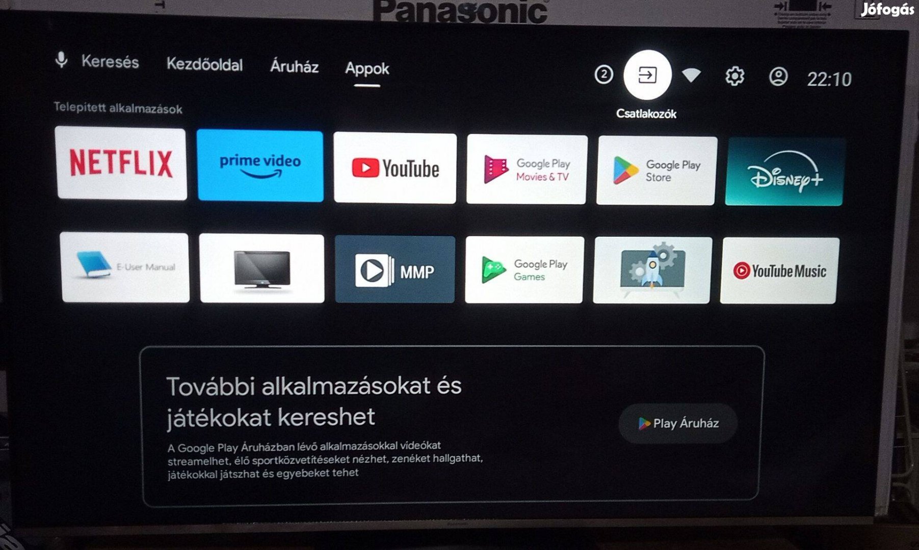 Panasonic 65 colos okos tv