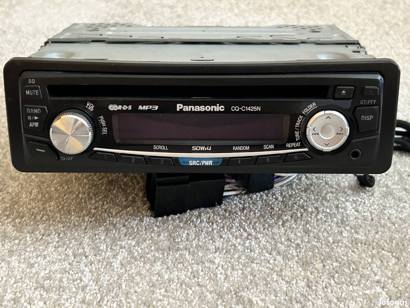 Panasonic CQ-C1425N CD-s autórádió fejegység 4x50W