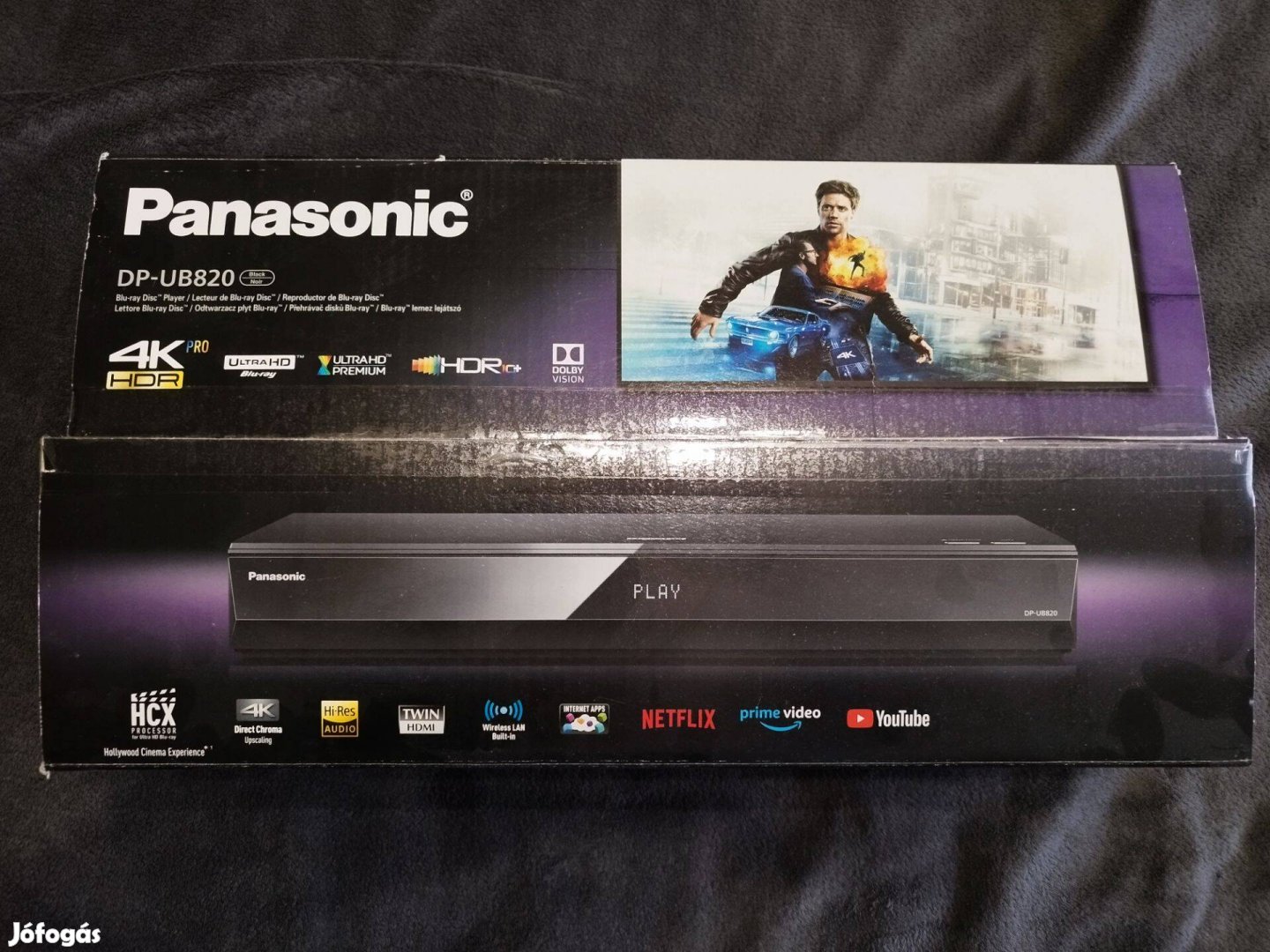 Panasonic DP-UB820 Blu-ray lejátszó