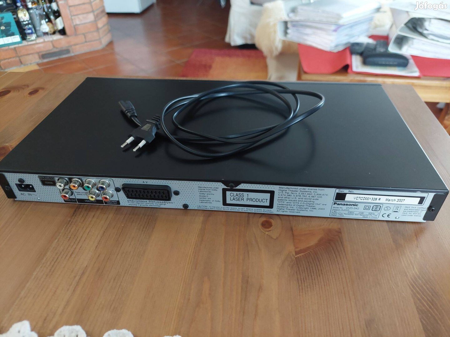 Panasonic DVD-S42 lejátszó