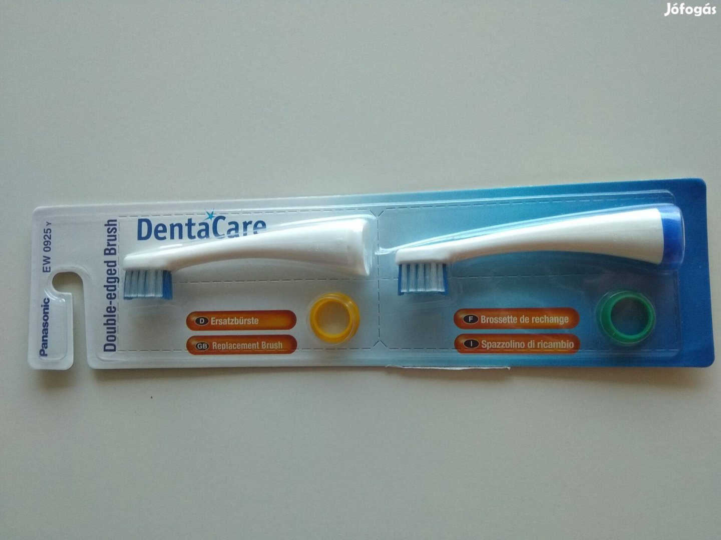 Panasonic Dentacare elektromos fogkefe fej EW0925Y EW 0925 Y bontatlan