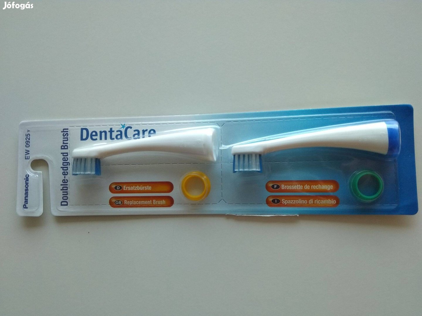 Panasonic Dentacare elektromos fogkefe fej EW 0925 Y új bontatlan
