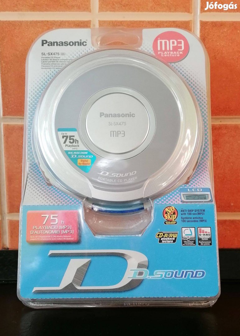 Panasonic Discman Új