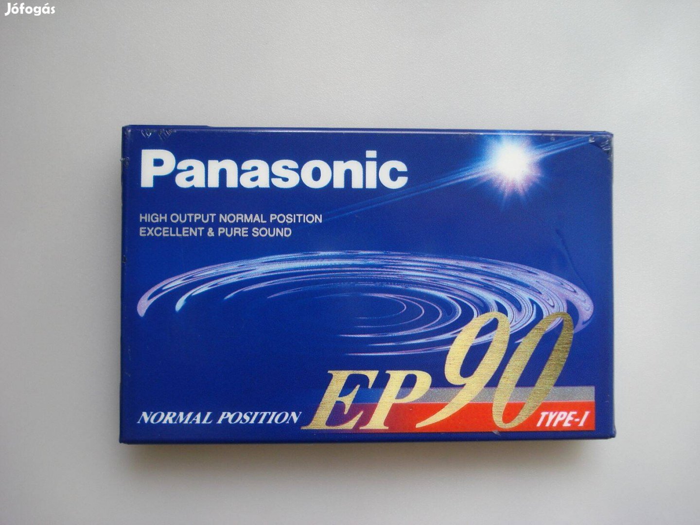 Panasonic EP 90 új bontatlan normál magnó kazetta eladó