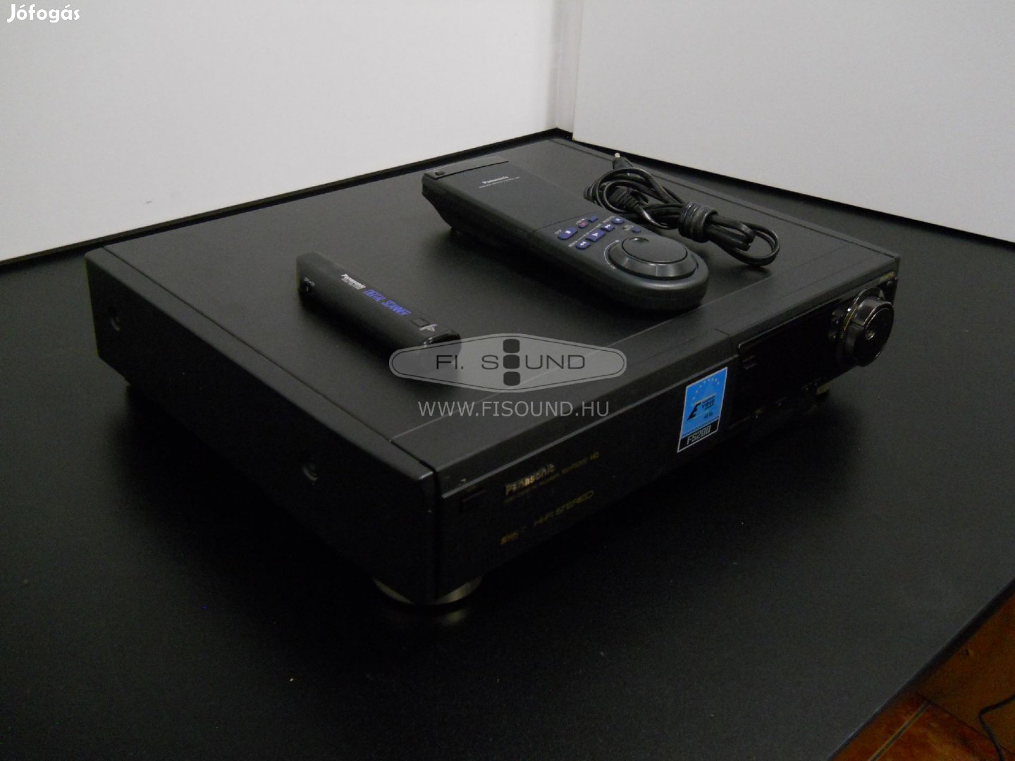 Panasonic FS200 ,VHS video lehjátszó gyári dobozában