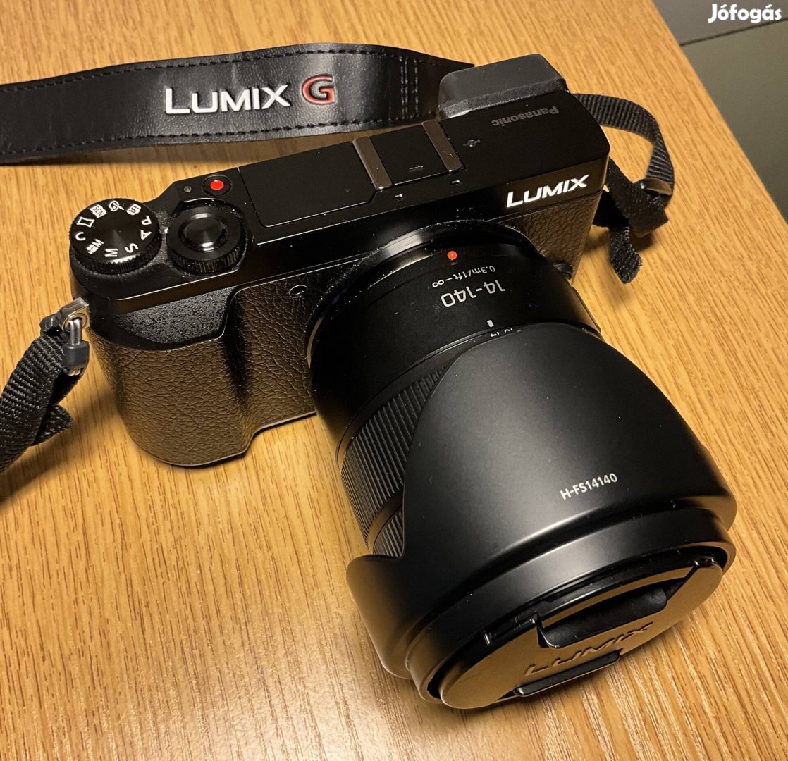 Panasonic Gx80 MILC fényképezőgép két objektívvel eladó!