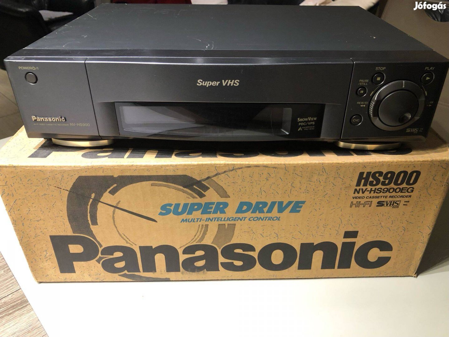 Panasonic HS900 S-VHS videomagnó