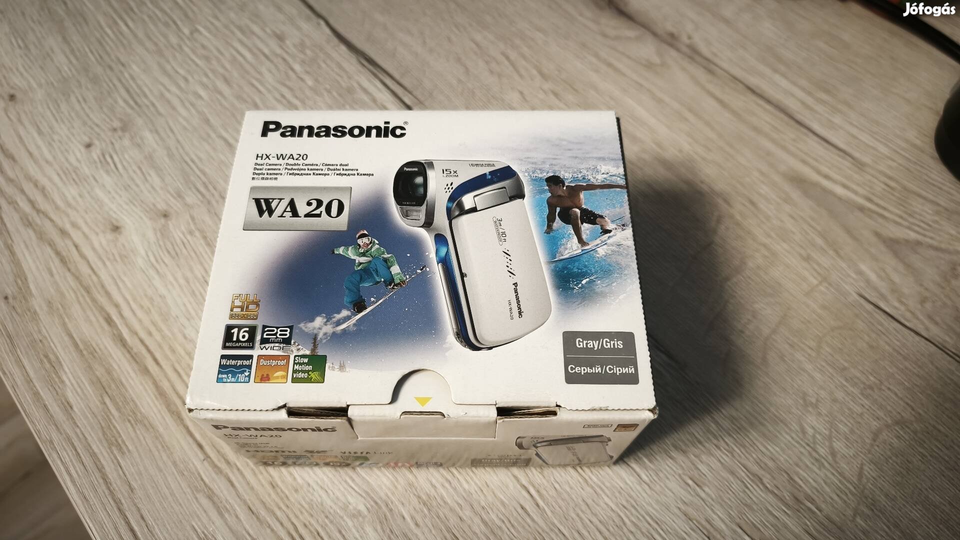 Panasonic HX-WA20 full hd vízálló kamera
