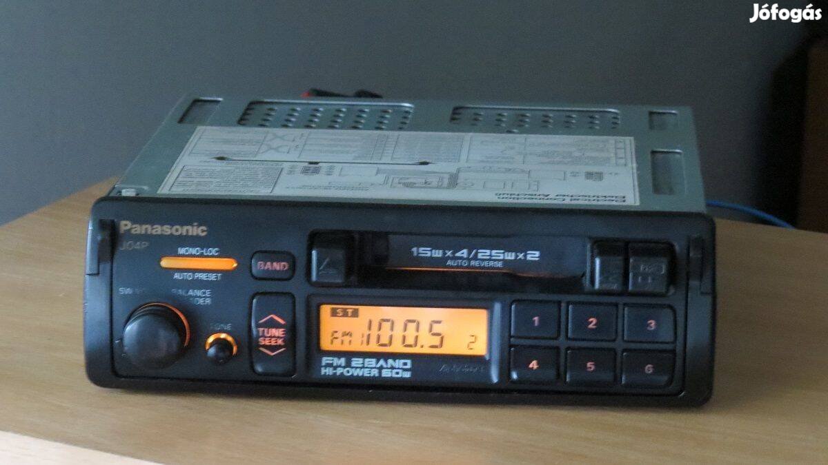 Panasonic J04P rádió autórádió magnó
