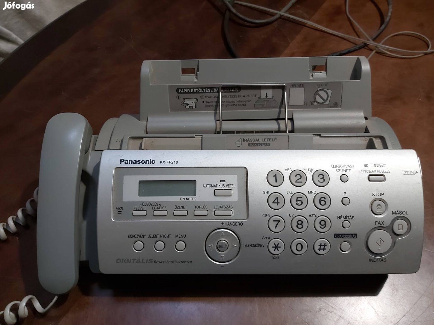 Panasonic Kx-FP218 telefon, fax