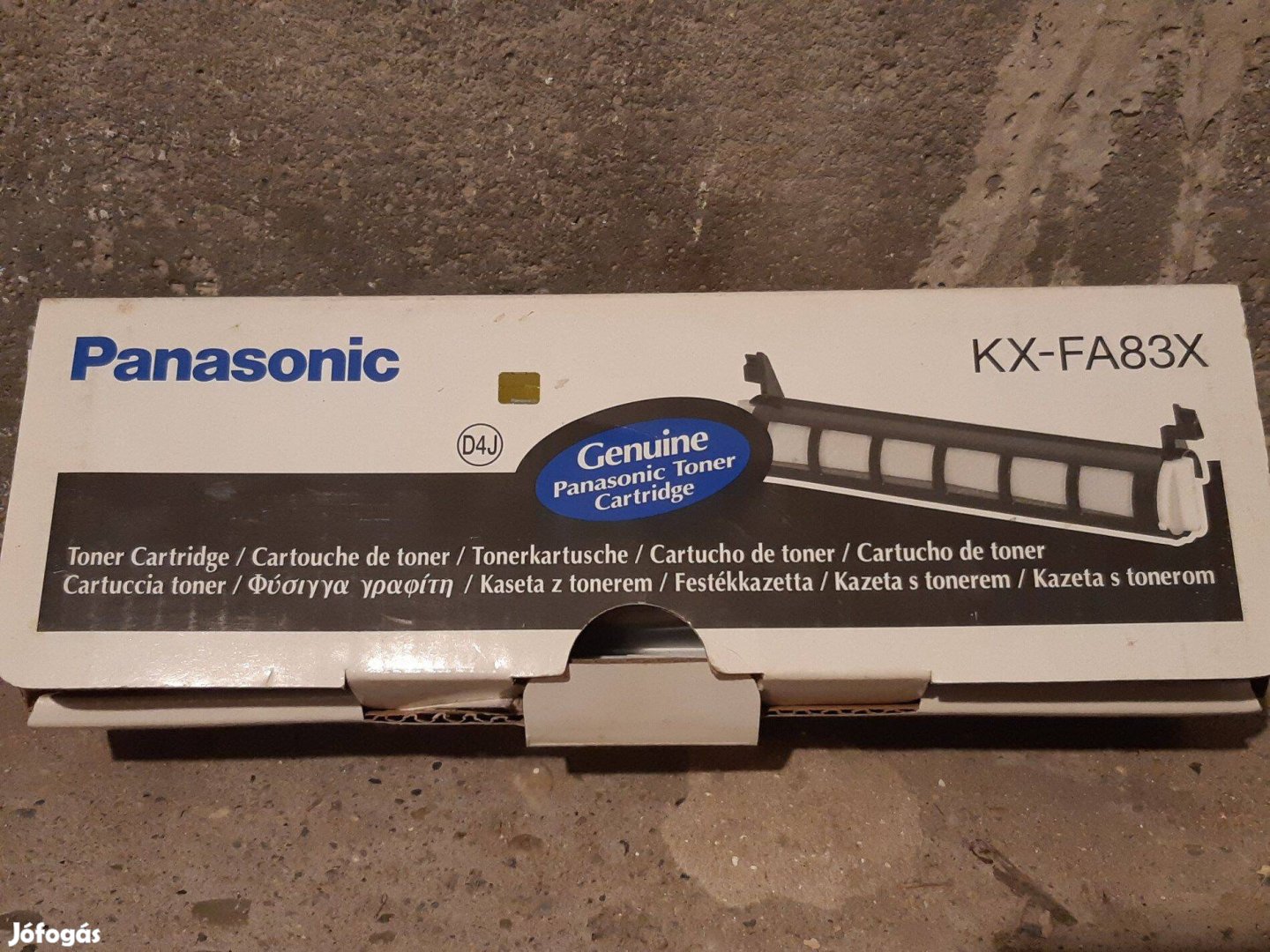 Panasonic Kx-Fa83X toner festékkazetta eredeti