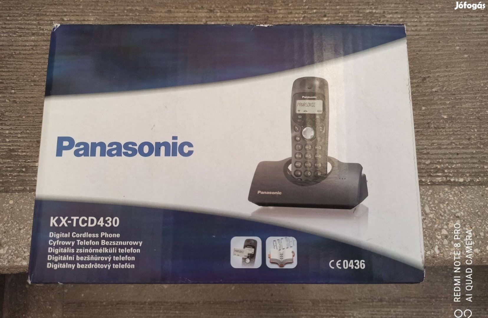 Panasonic Kx-TCD430 Vezeték nélküli telefon eladó újszerű