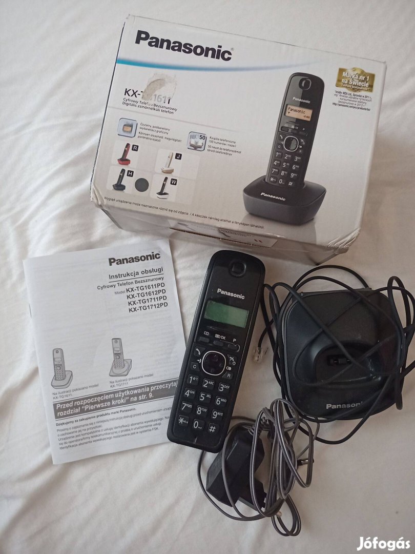 Panasonic Kx-TG1611HGH telefon eladó