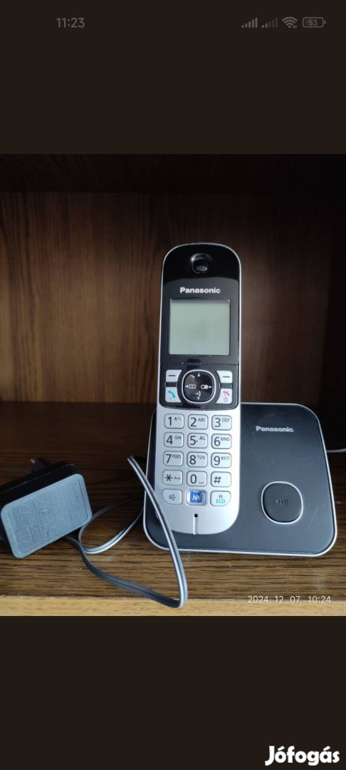 Panasonic Kx-TG6811 vezetékes telefon hordozható ingyen Foxpost