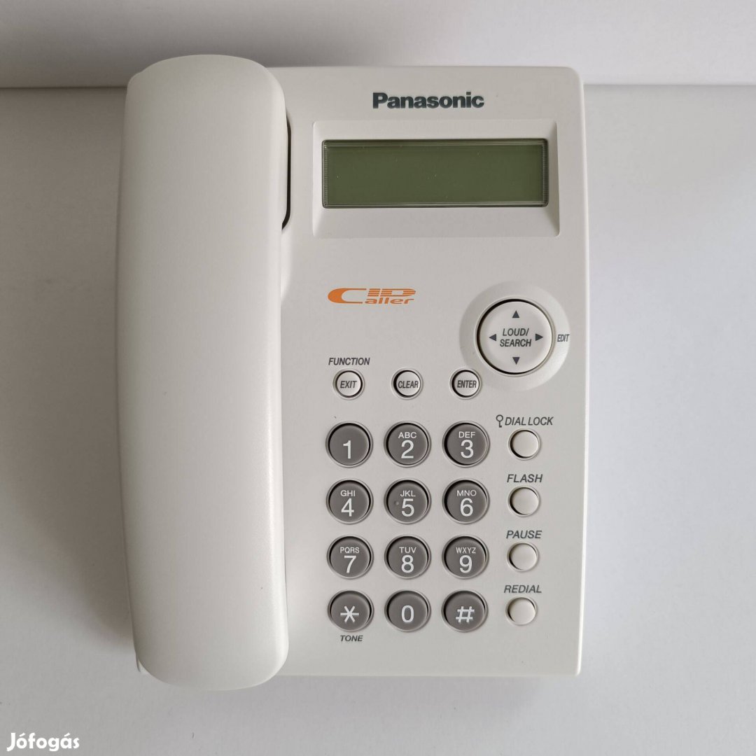 Panasonic Kx-TSC11HGW LCD kijelzős, memóriás, hívásazonosítós telefon