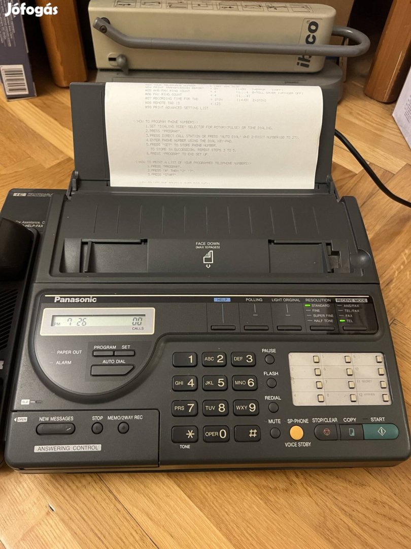 Panasonic Kx- F150 telefon fax üzenetrögzítő