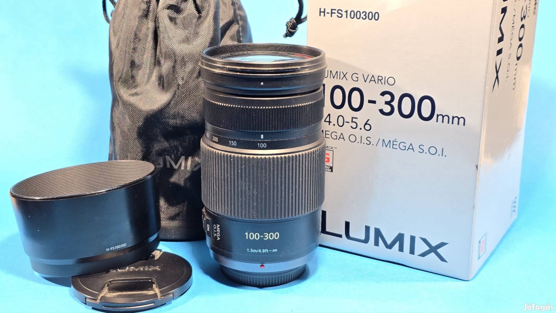 Panasonic Lumix 100-300mm ois objektív micro 4/3 100-300