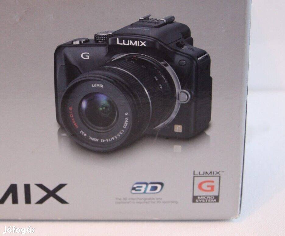 Panasonic Lumix 16MP Fullhd videó + 14-42mm objektív