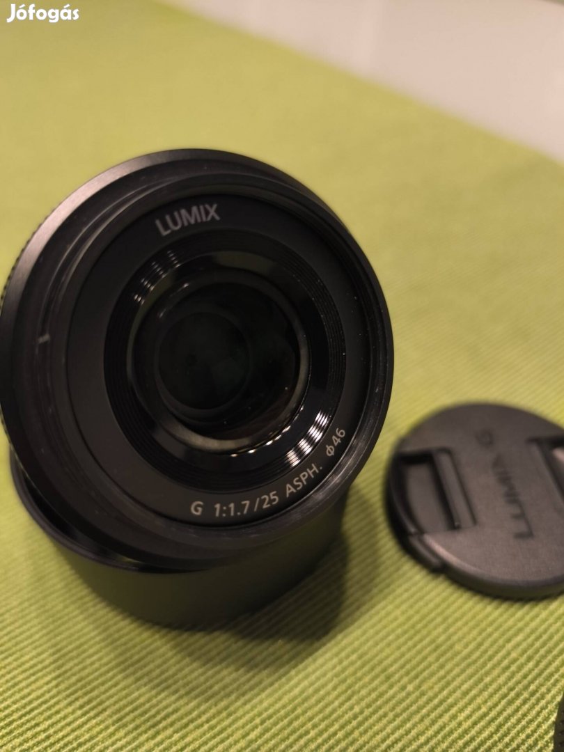 Panasonic Lumix 25mm 1,7 fix autofokuszos objektív