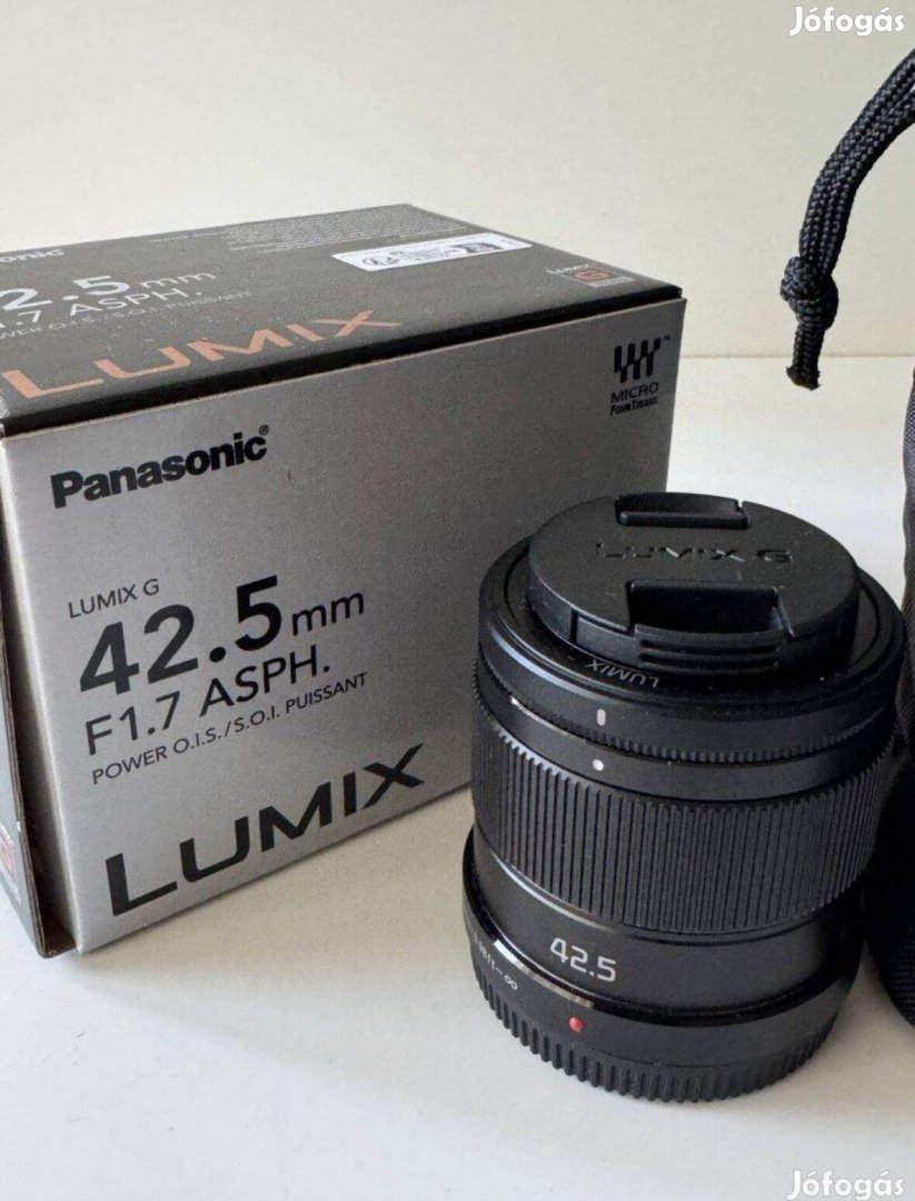 Panasonic Lumix 42,5mm objektív