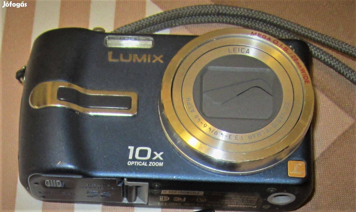 Panasonic Lumix DMC-TZ3 japán digitális fényképezőgép eladó