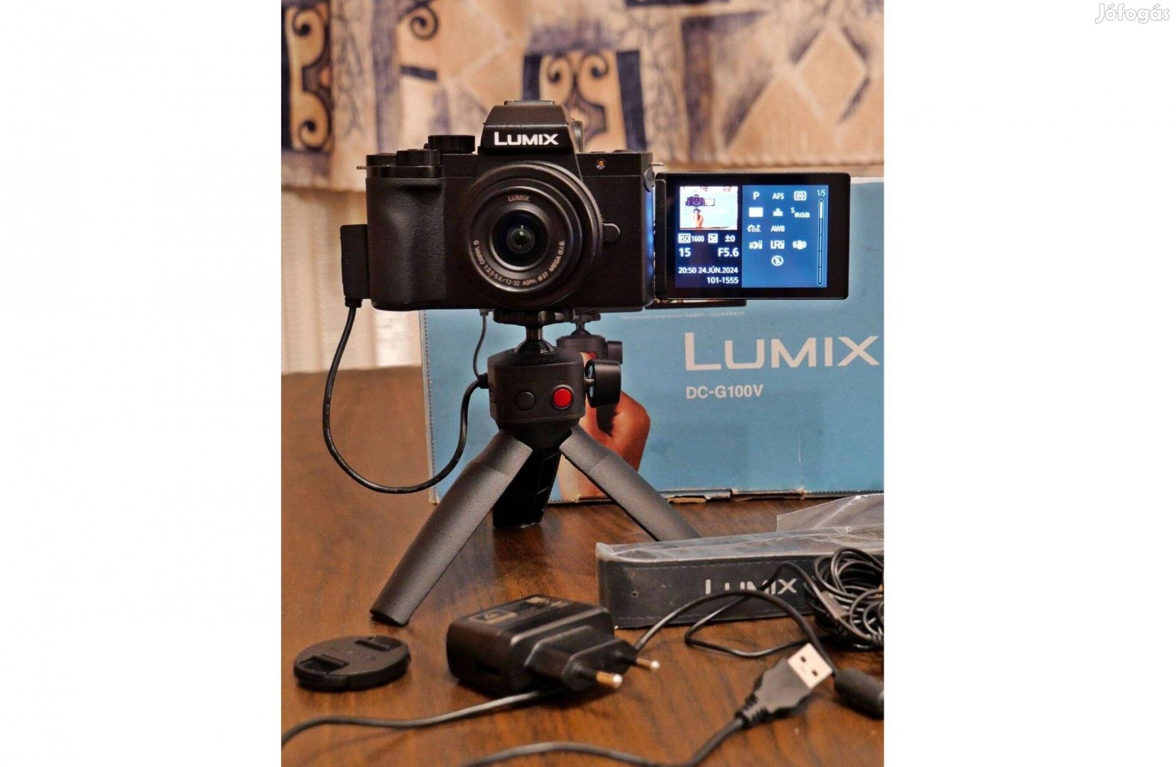 Panasonic Lumix G100V vlogger kit