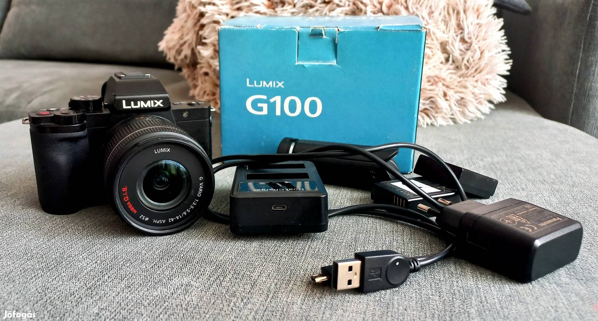 Panasonic Lumix G100 fényképezőgép 