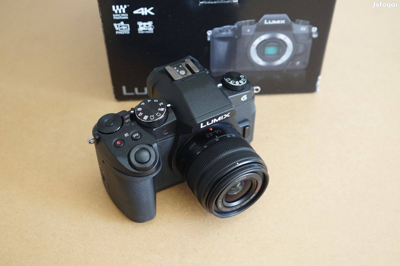 Panasonic Lumix G80 16MP 4K videó fényképező kamera