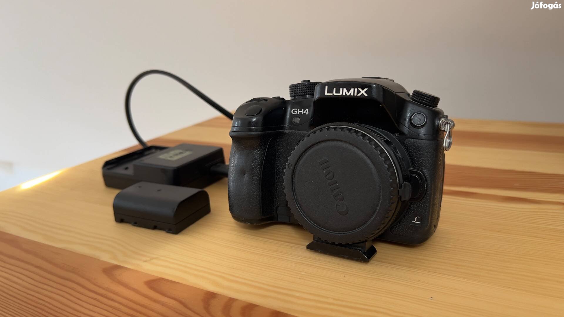 Panasonic Lumix GH4 váz Metabones Speed Booster XL 0.64x