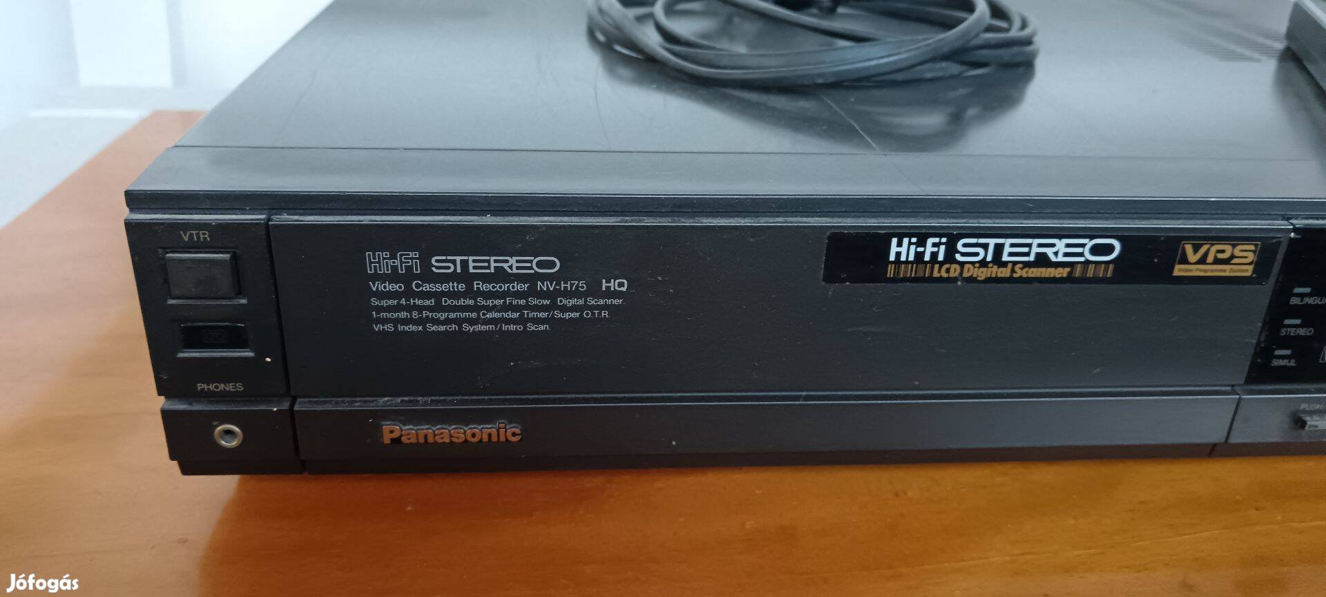 Panasonic NVH 75 4 fejes video lejátszó