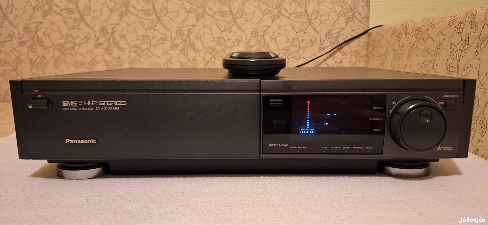 Panasonic NV FS 100 s-vhs videó recorder 