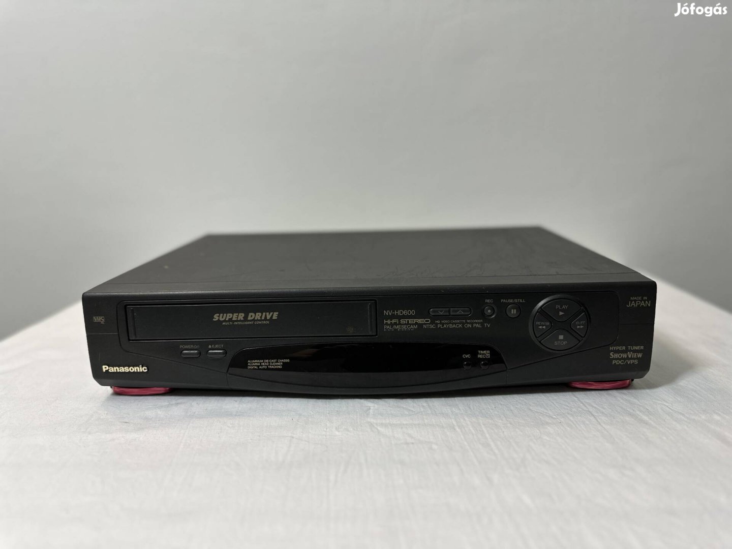 Panasonic NV-HD600 VHS Video videomagnó hifi hi-fi