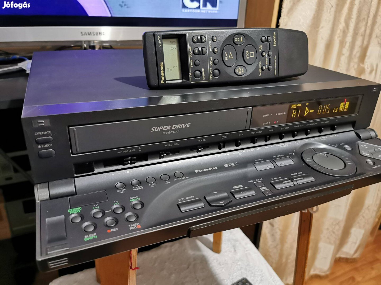 Panasonic NV-HS1000 Csúcs Super VHS videómagnó