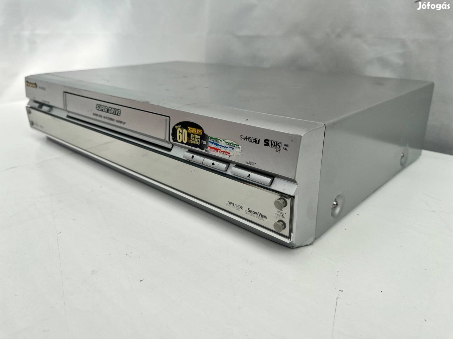 Panasonic NV-HS830 NV HS830 VHS SVHS S-VHS video magnó müködik