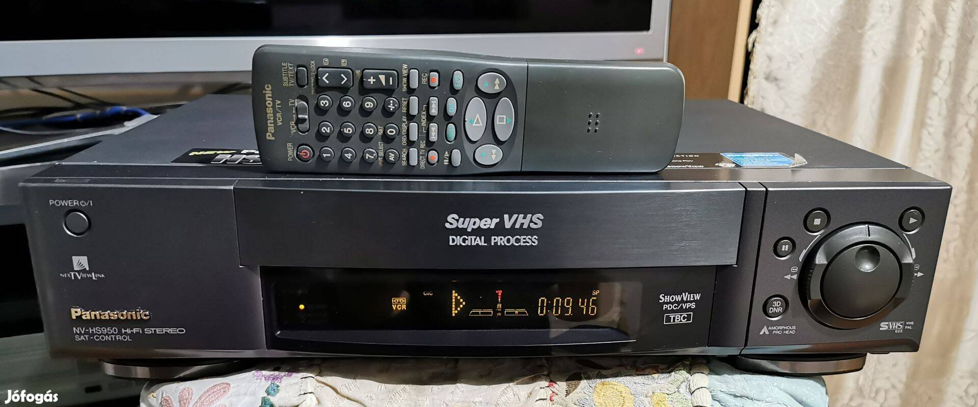 Panasonic NV-HS950 csúcs Super VHS videómagnó