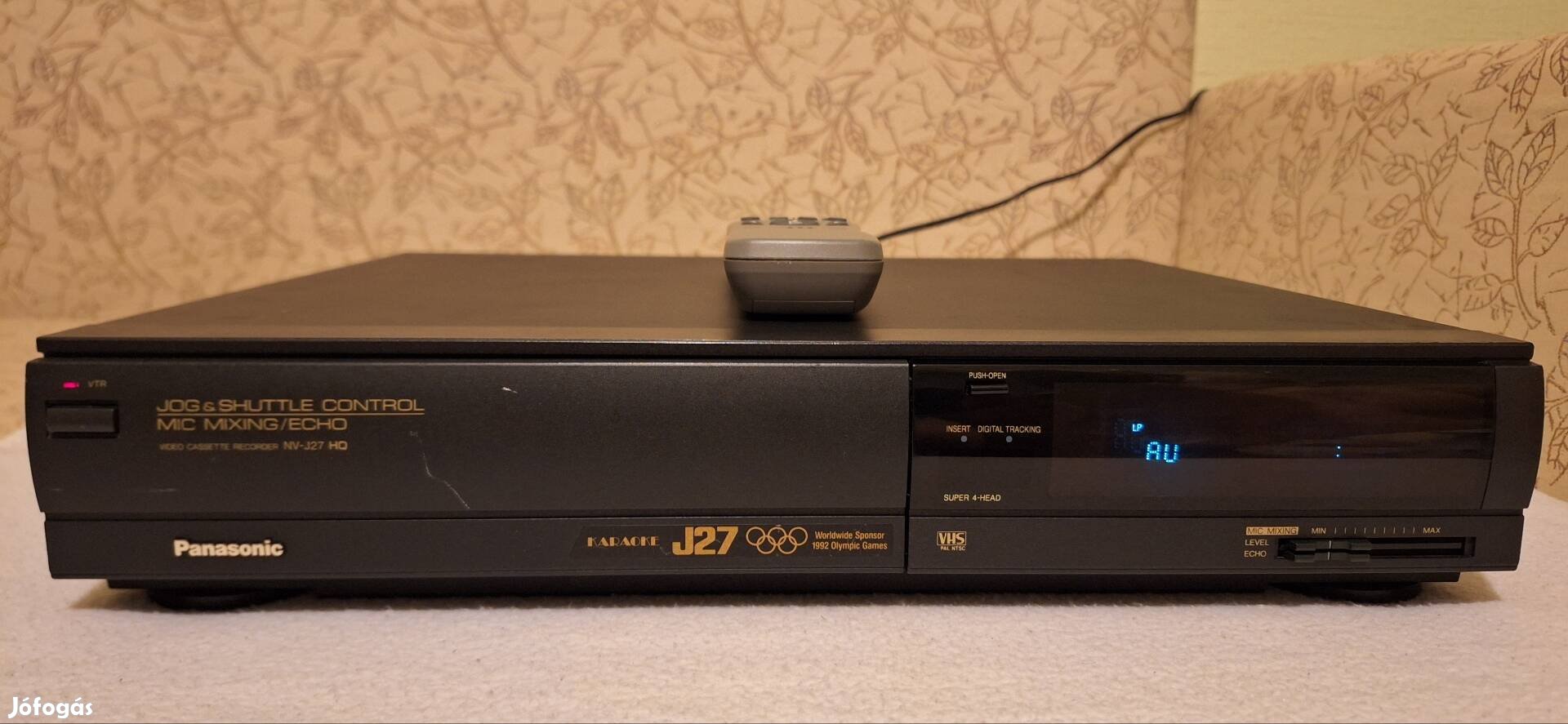 Panasonic NV J27 vhs videó recorder 